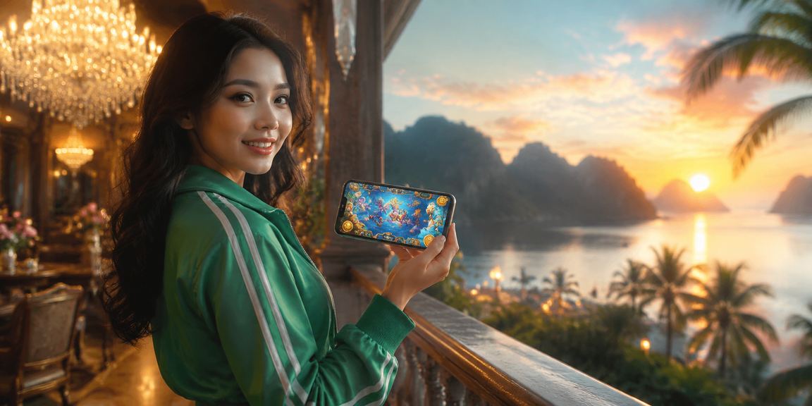 Người chơi Ninh Bình trải nghiệm trò bắn cá và dùng voucher trên điện thoại
